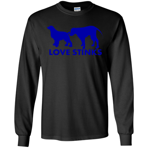 dog male and female - love stinks T-Shirt