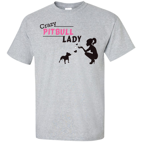 crazy pitbull lady T-Shirt