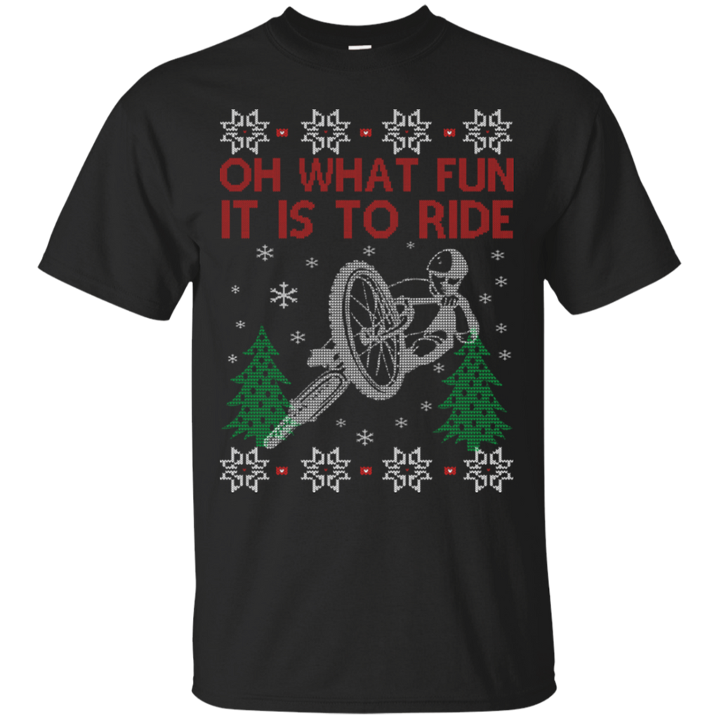 cycling christmas T-Shirt