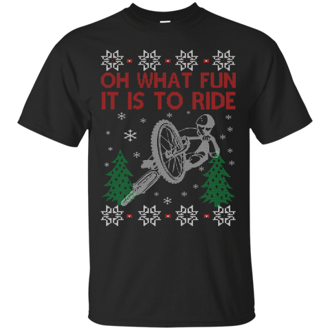 cycling christmas T-Shirt
