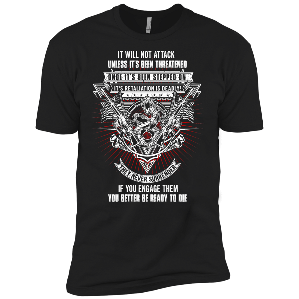 it will not attack...navy T-Shirt