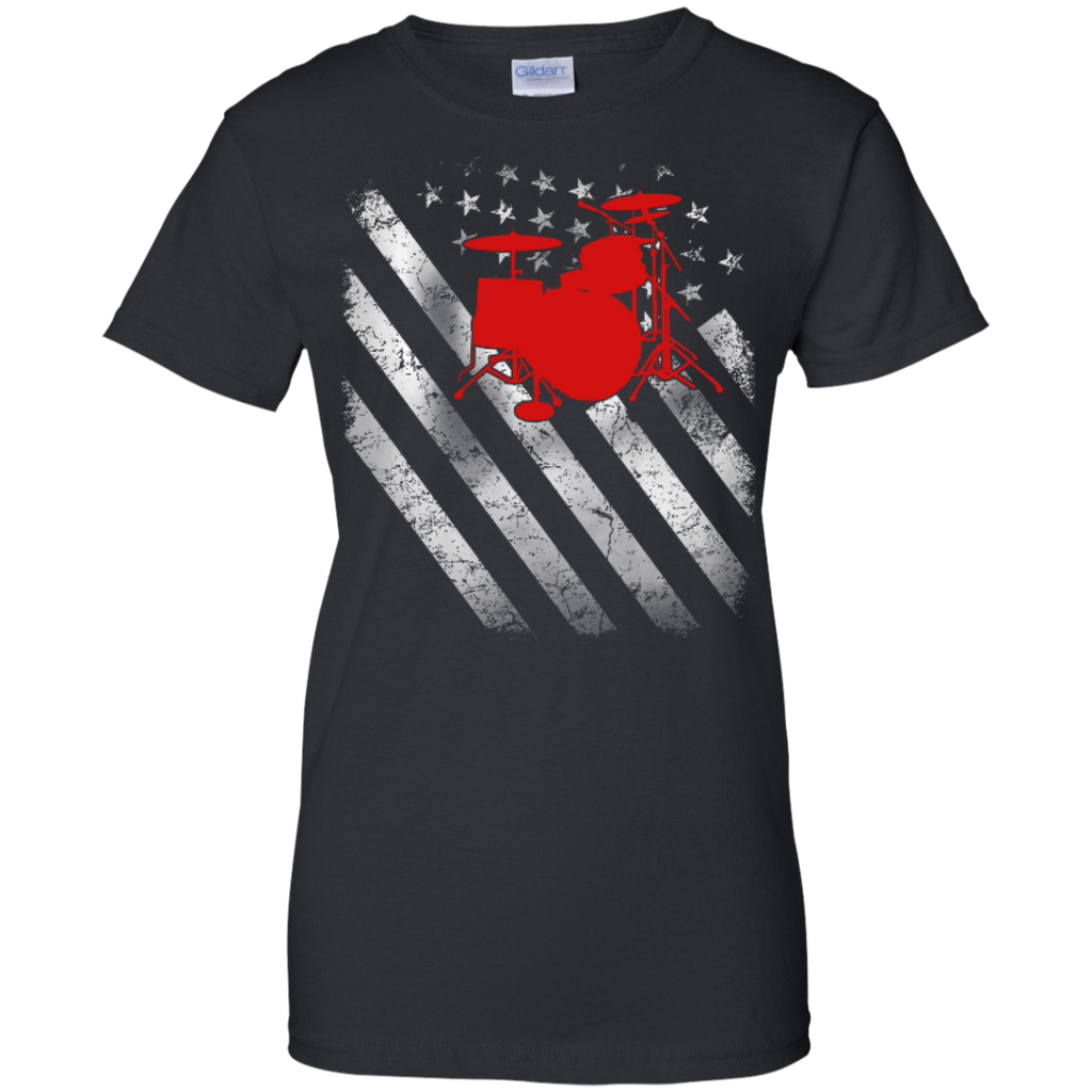 america flag drum T-Shirt