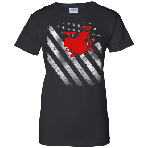 america flag drum T-Shirt