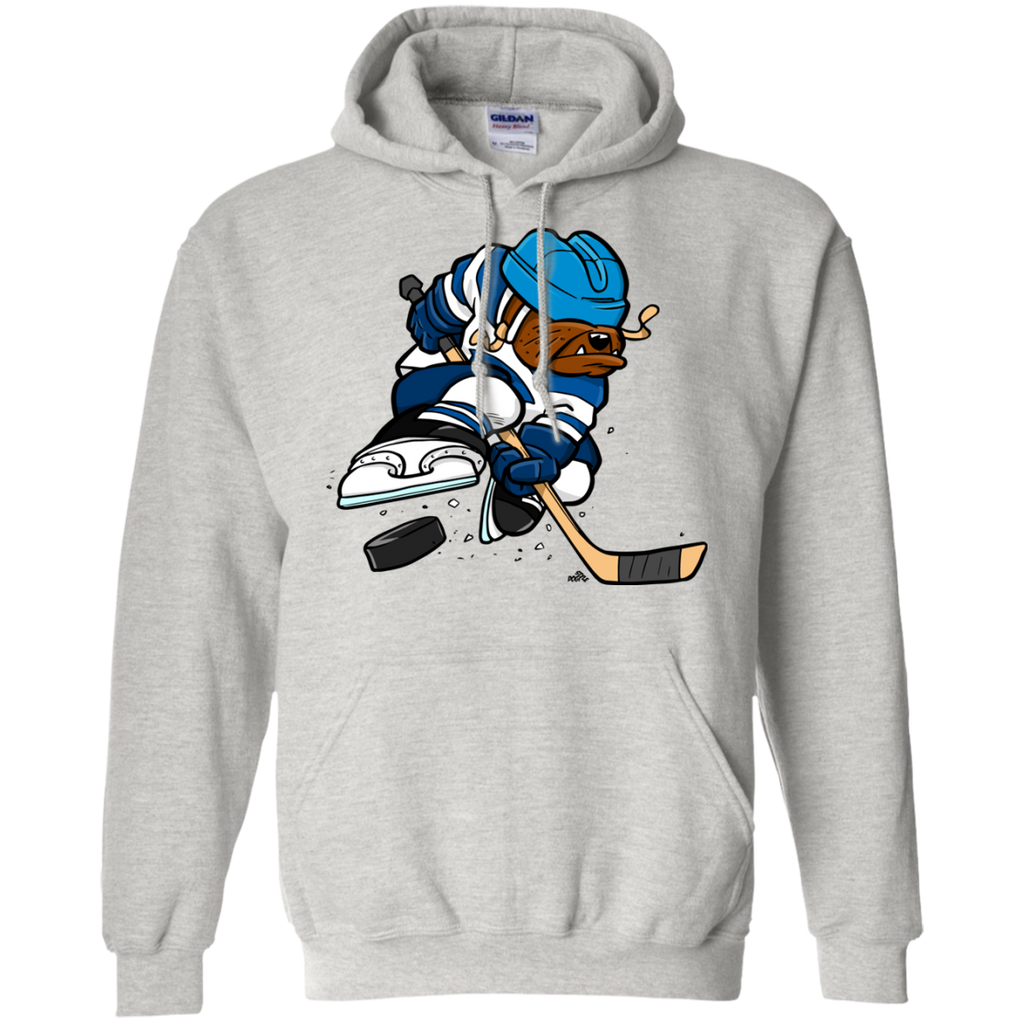 ice hockey cartoon dog T-Shirt