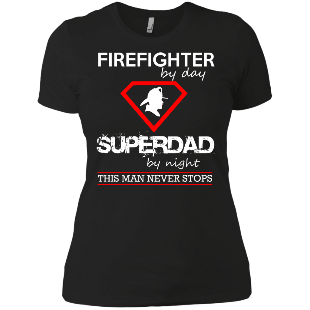 firefighter super dad T-Shirt