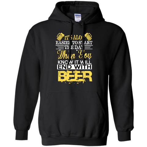 it's alot easier to start the day T-Shirt