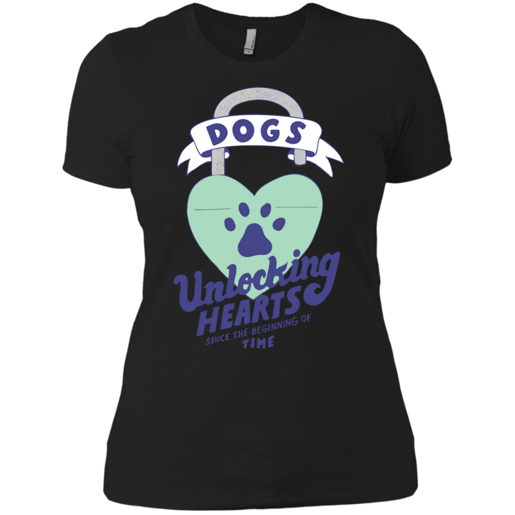 dogs- unlocking hearts since the beginning of time T-Shirt