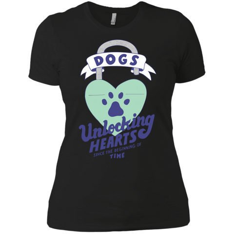 dogs- unlocking hearts since the beginning of time T-Shirt