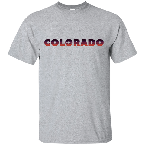 colorado mountain sunset word mark sweatshirt T-Shirt
