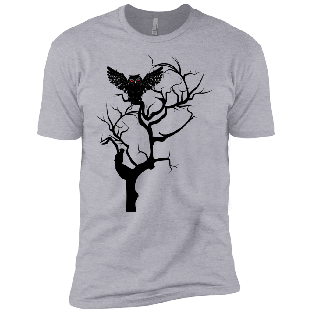 black owl with red eyes on tree sweatshirt T-Shirt