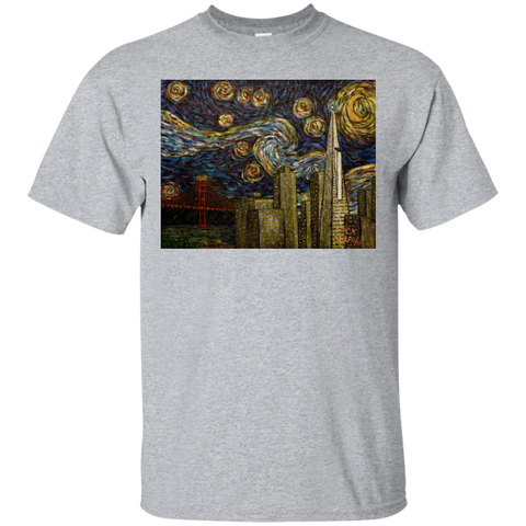 dedication to van gogh- san francisco starry night sweatshirt T-Shirt