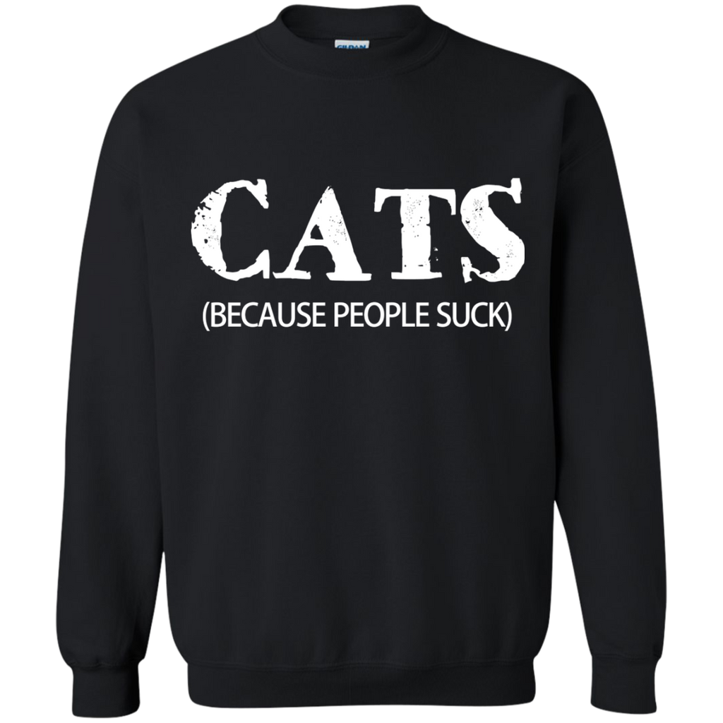 cats (because people suck) sweatshirt T-Shirt