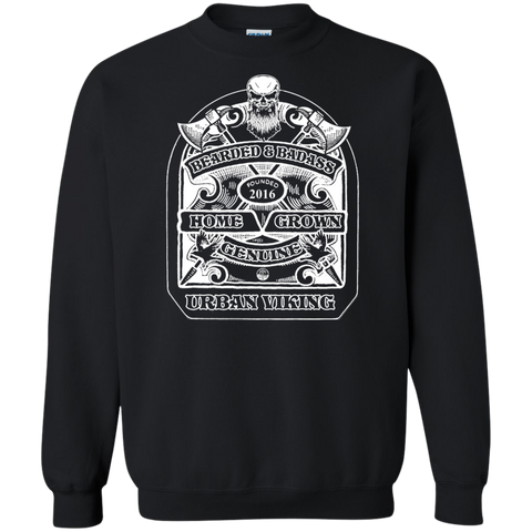 bearded & badass home grown genuine urban viking T-Shirt