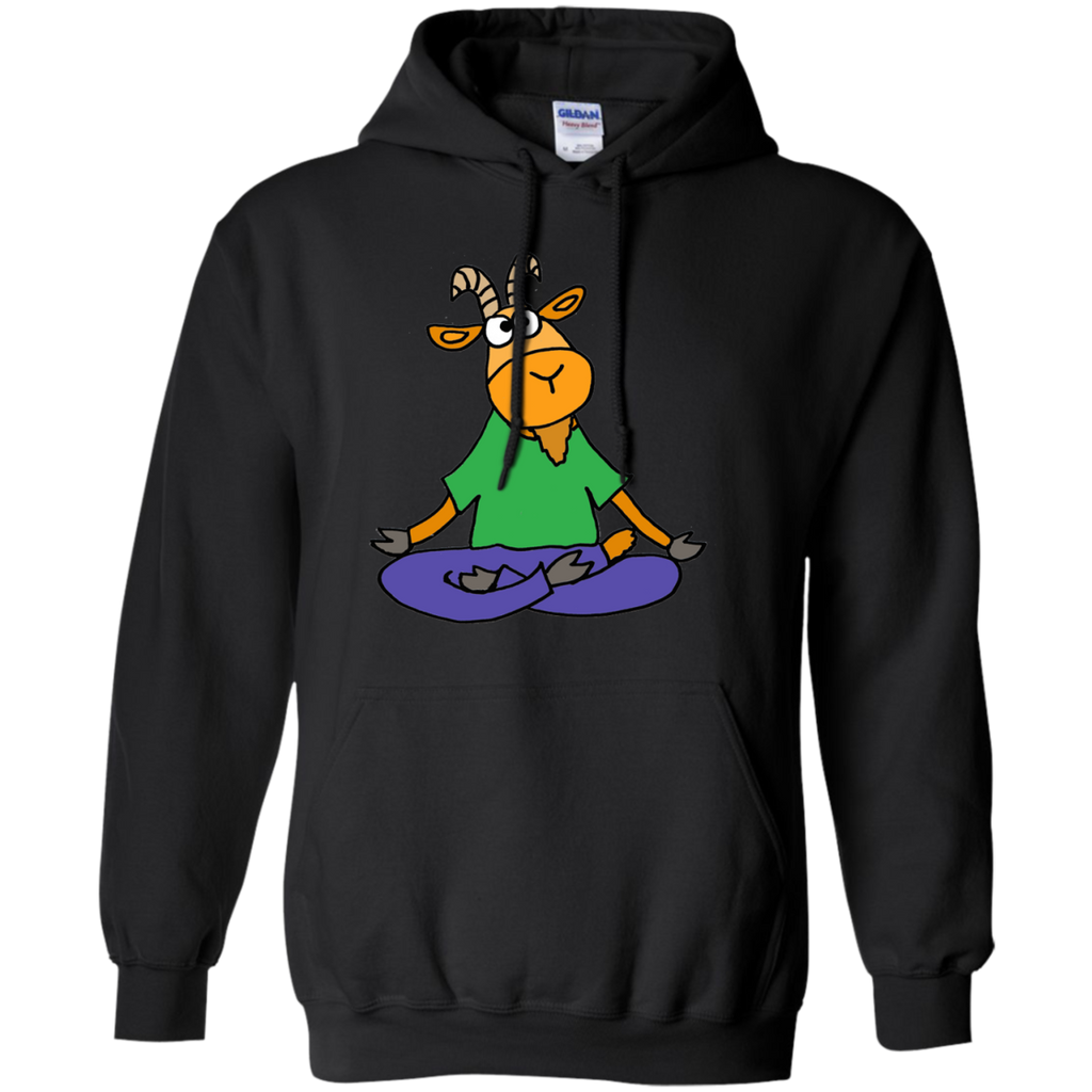 funny goat yoga lotus position sweatshirt T-Shirt