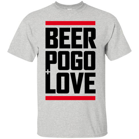beer, pogo & love white T-Shirt
