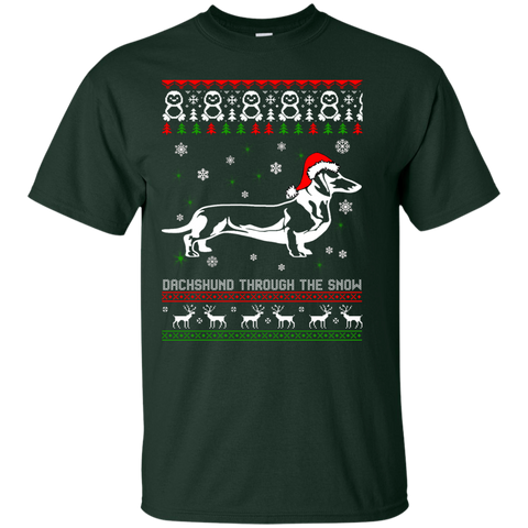 dachshund through the snow sweater, T-Shirt