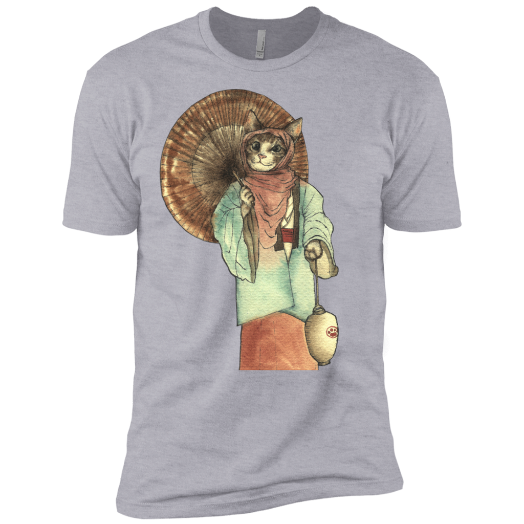 japanese umbrella cat with lantern sweatshirt T-Shirt