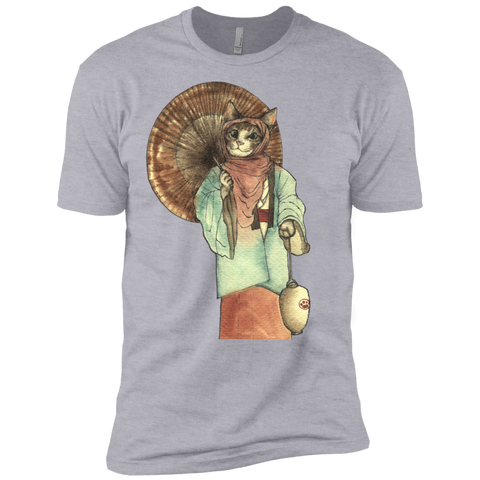 japanese umbrella cat with lantern sweatshirt T-Shirt