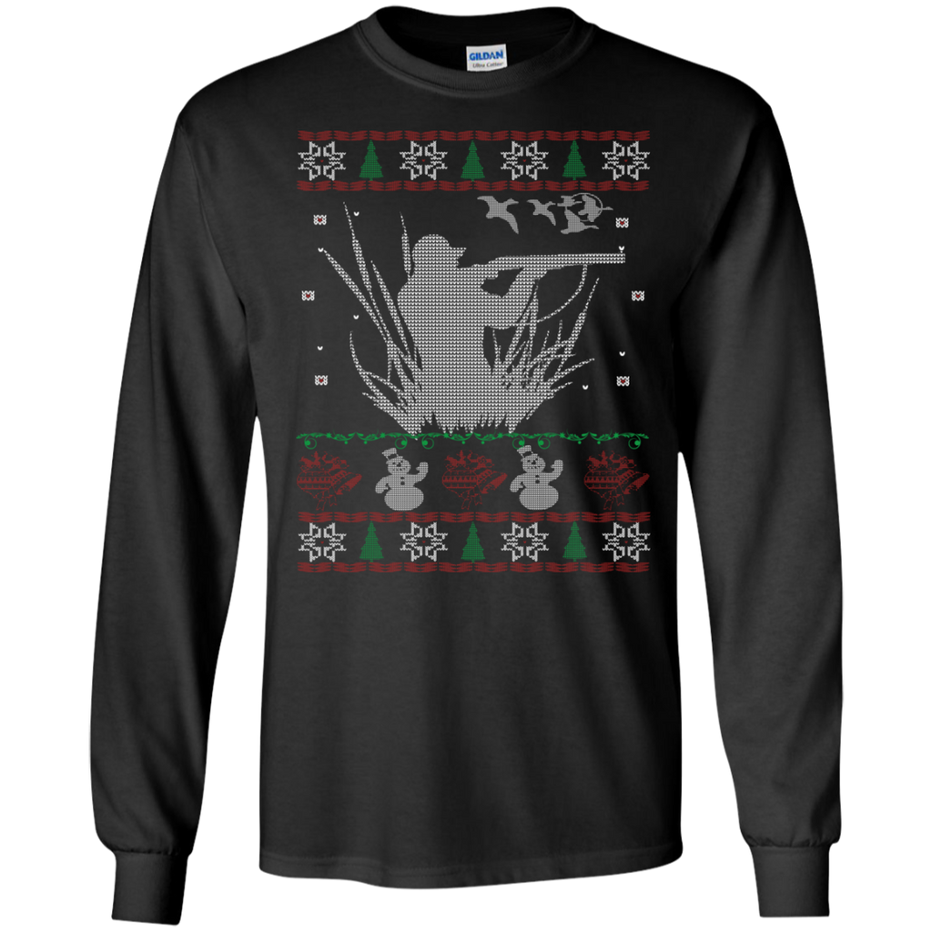 duck hunting christmas holiday sweater T-Shirt