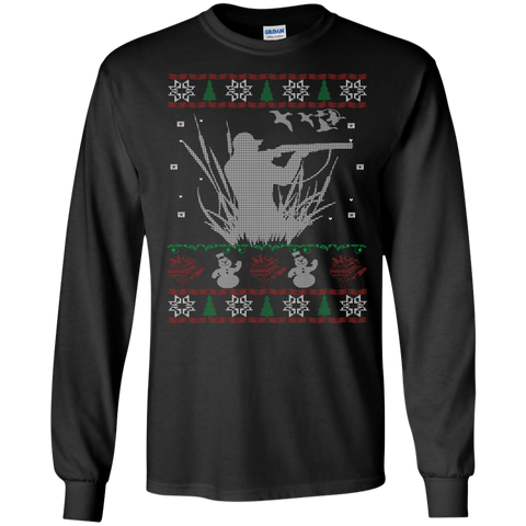 duck hunting christmas holiday sweater T-Shirt
