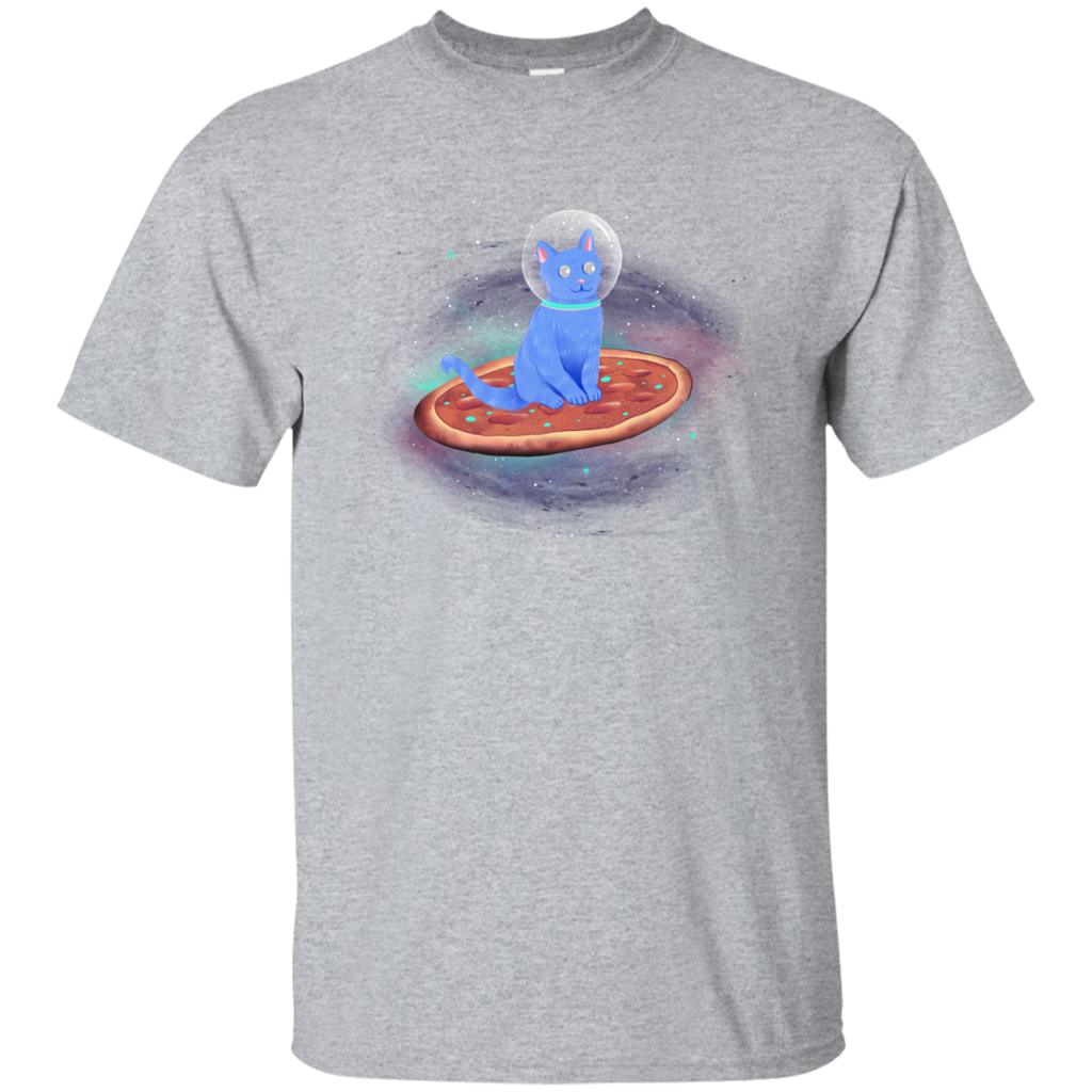 cat, pizza, space sweatshirt T-Shirt