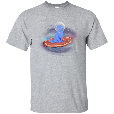 cat, pizza, space sweatshirt T-Shirt