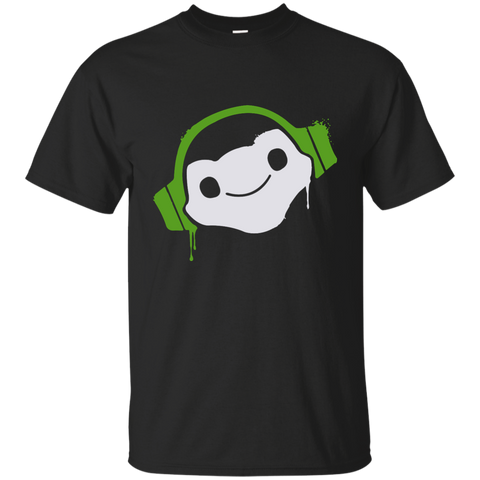 Overwatch Lucio Headphones Spray Tee Shirt (green) G200 Gildan Ultra Cotton T-Shirt