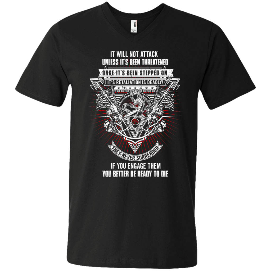 it will not attack...navy T-Shirt