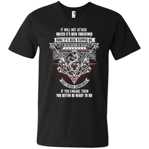 it will not attack...navy T-Shirt