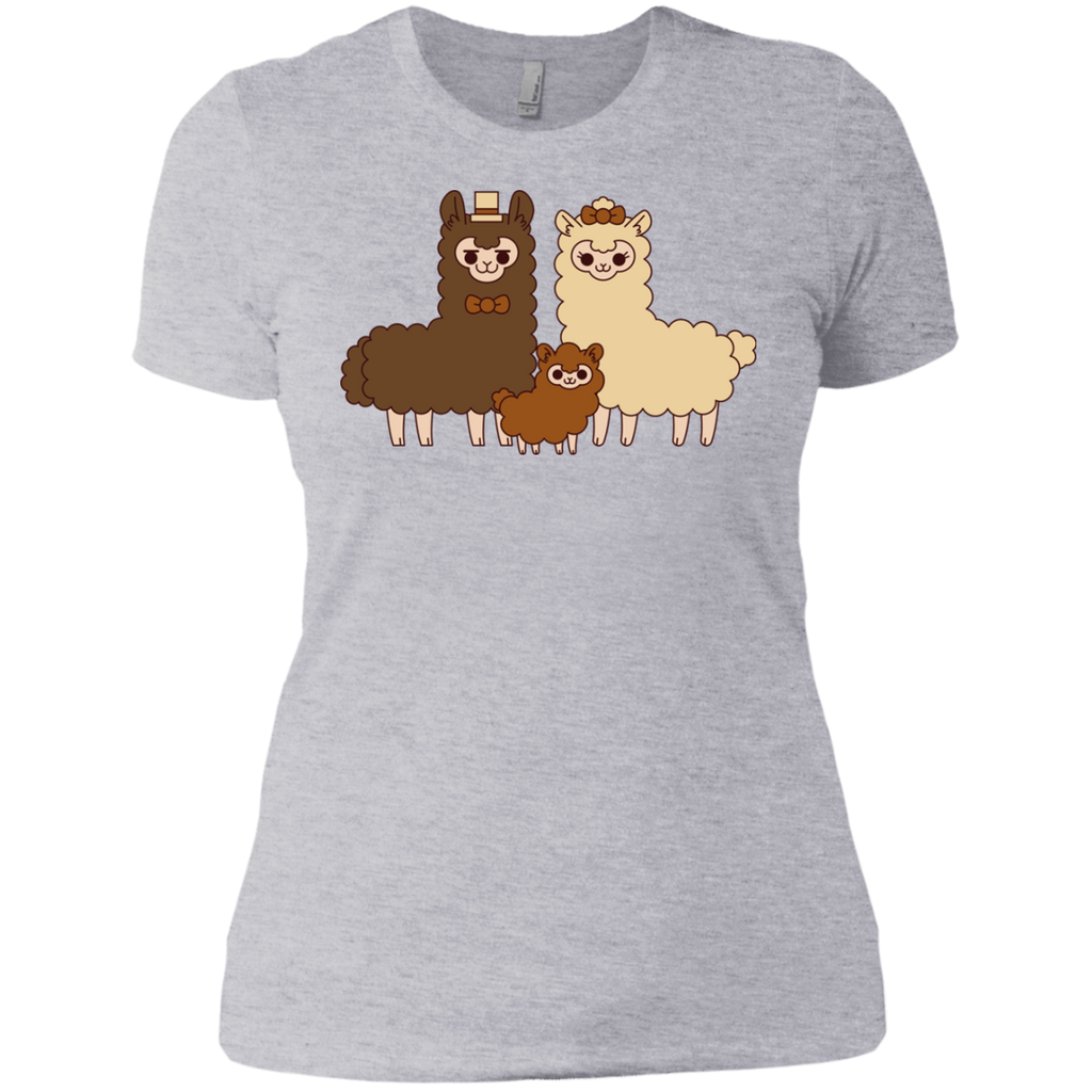 chocolate alpaca family matching family T-Shirt