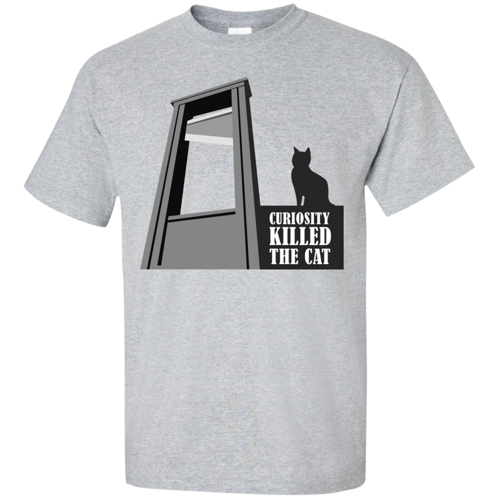 curiosity killed the cat apperal T-Shirt