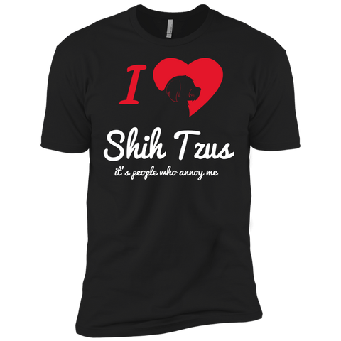 it's people who annoy me - shih tzus... T-Shirt