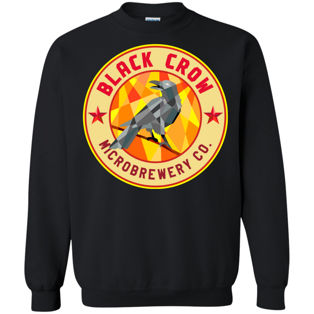 black crow microbrewery low polygon sweatshirt T-Shirt