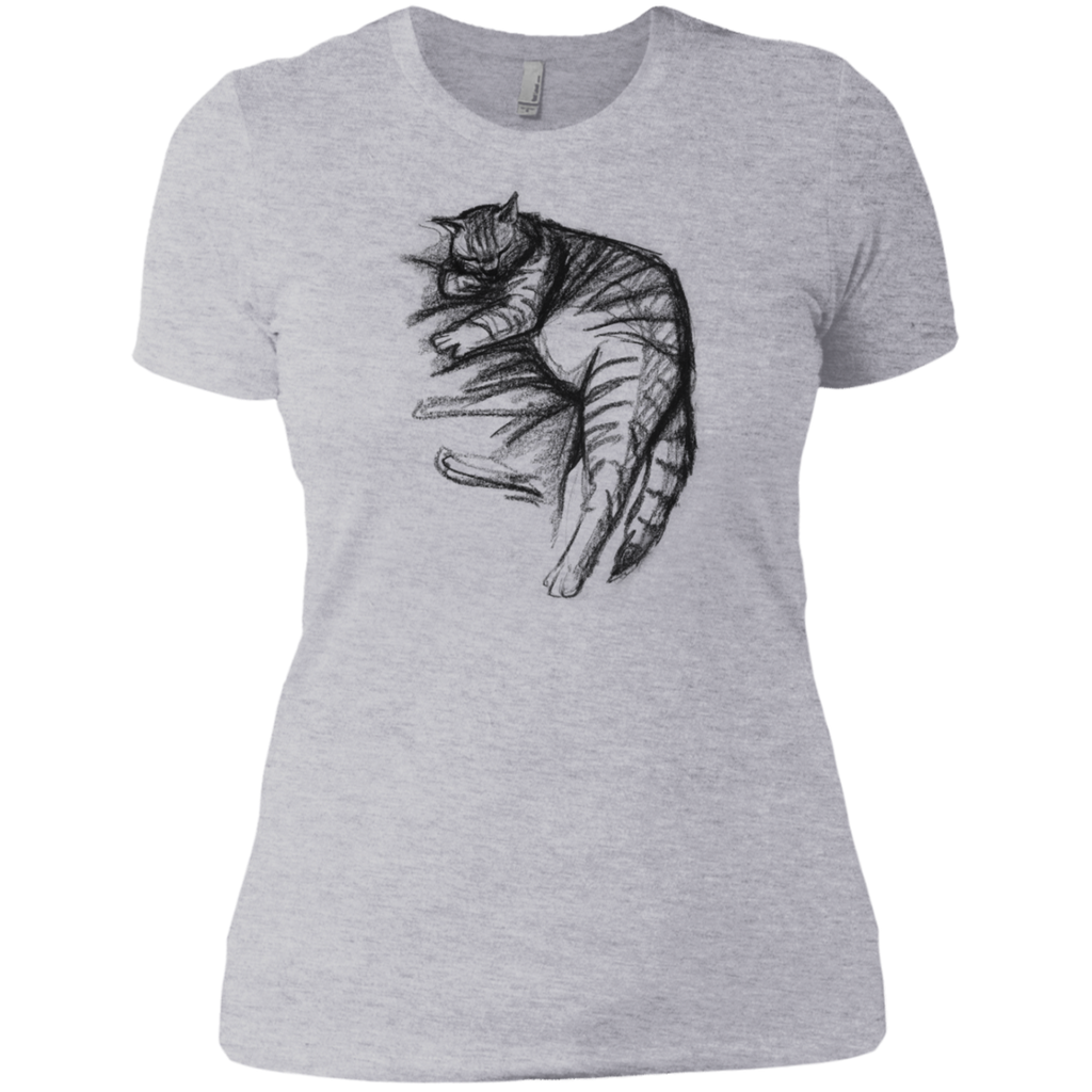 fat cat sleeping t- T-Shirt