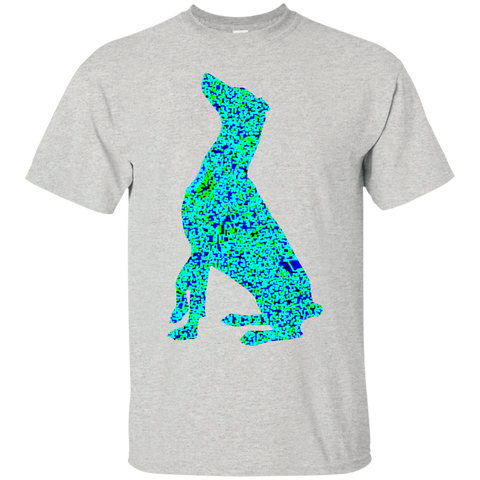 doberman pixel silhouette T-Shirt