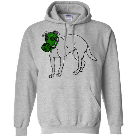 dog wearing a gas mask T-Shirt