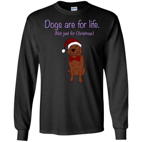 dogs are for life  holiday sweater T-Shirt