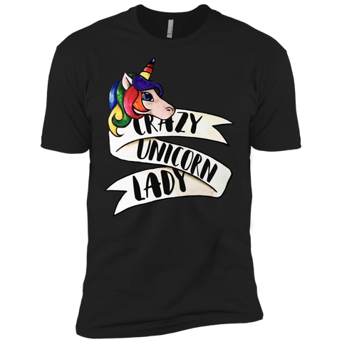 crazy unicorn lady sweatshirt T-Shirt