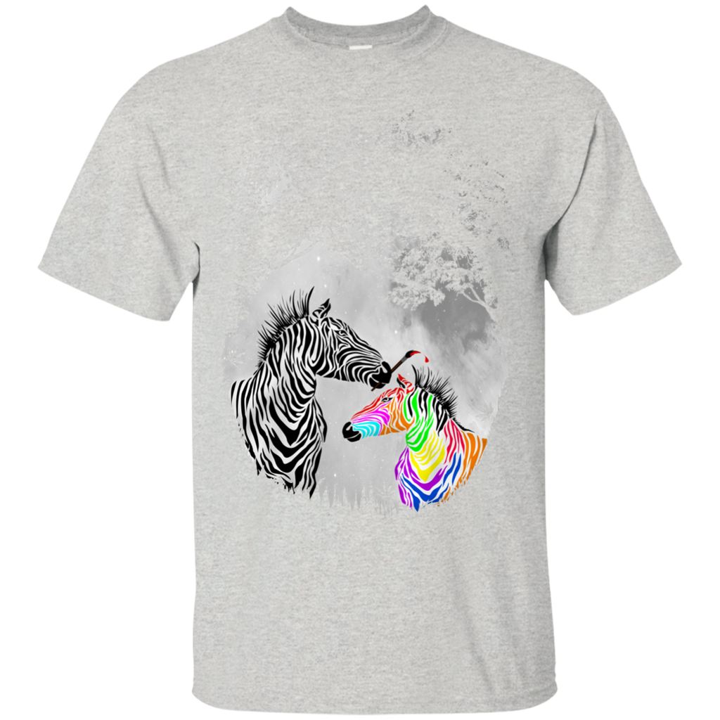 colorful zebra matching family T-Shirt