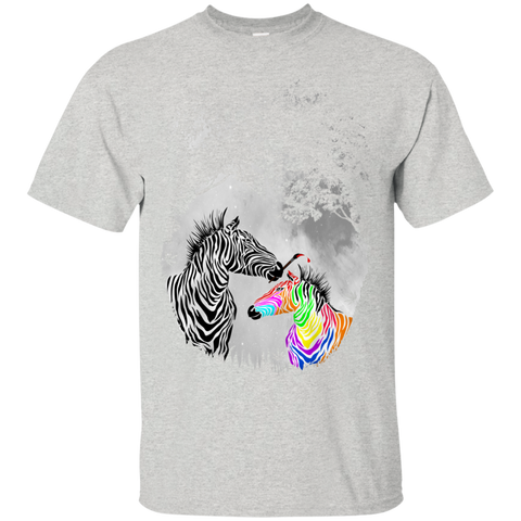 colorful zebra matching family T-Shirt