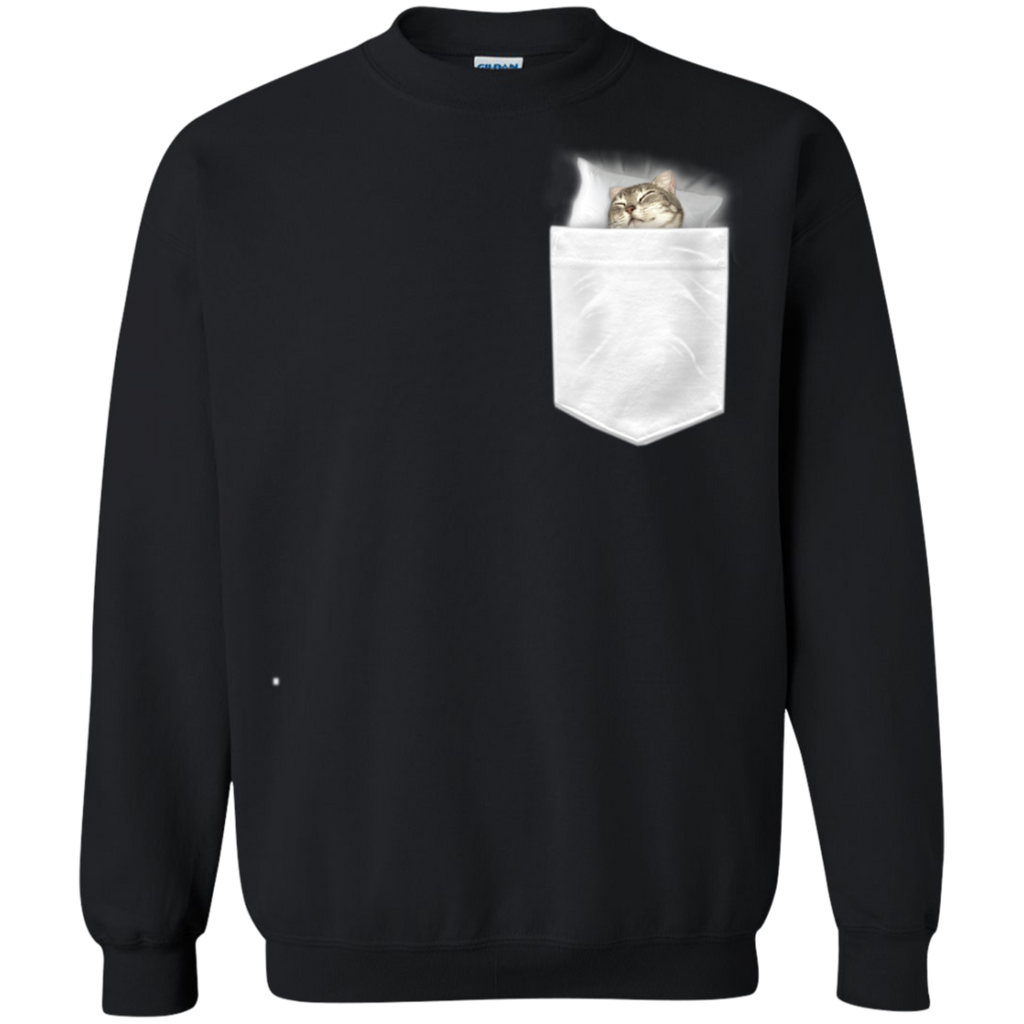 cat sleeping in my pocket sweatshirt T-Shirt