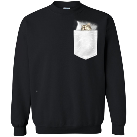 cat sleeping in my pocket sweatshirt T-Shirt