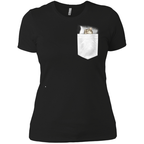 cat sleeping in my pocket sweatshirt T-Shirt