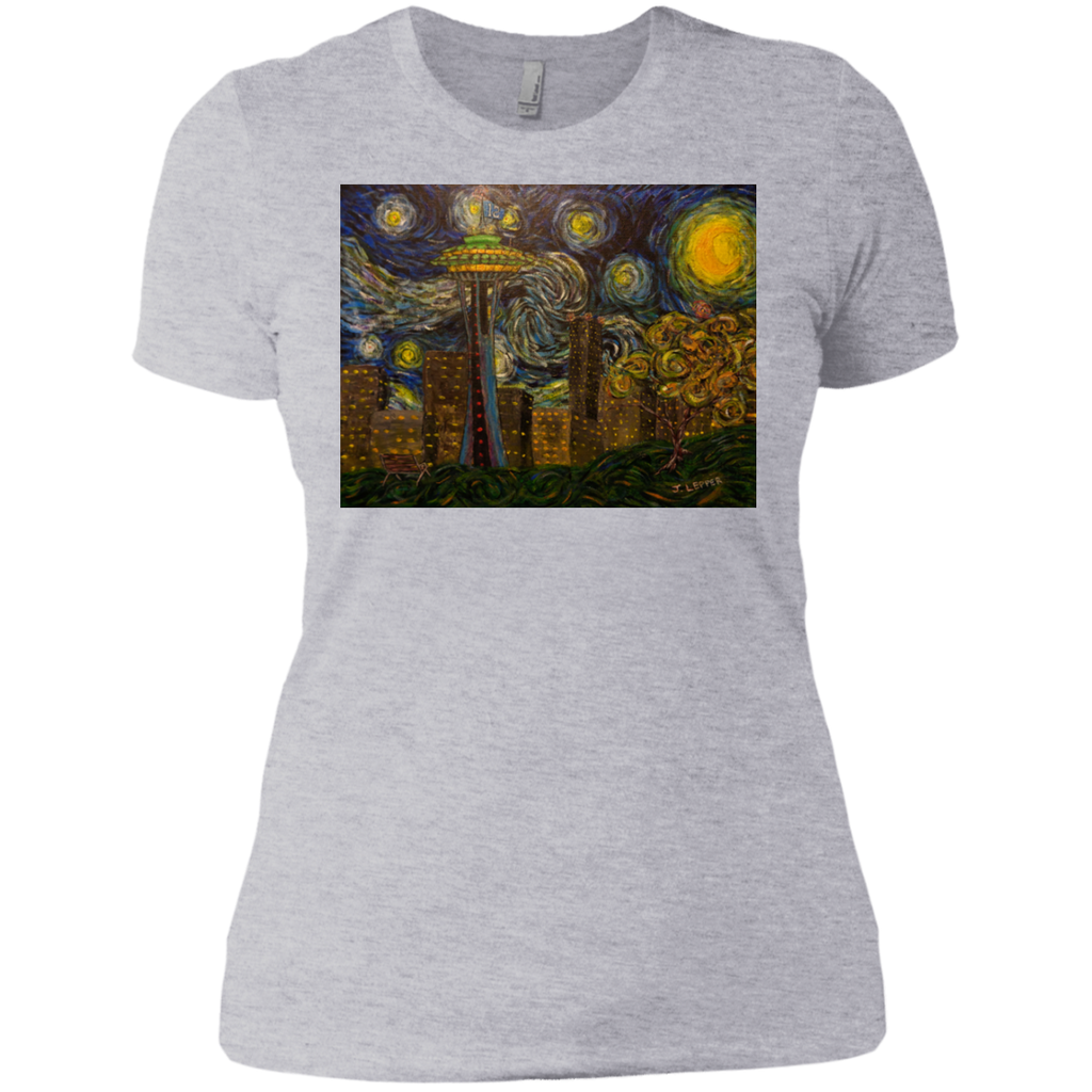 dedication to van gogh- seattle starry night sweatshirt T-Shirt