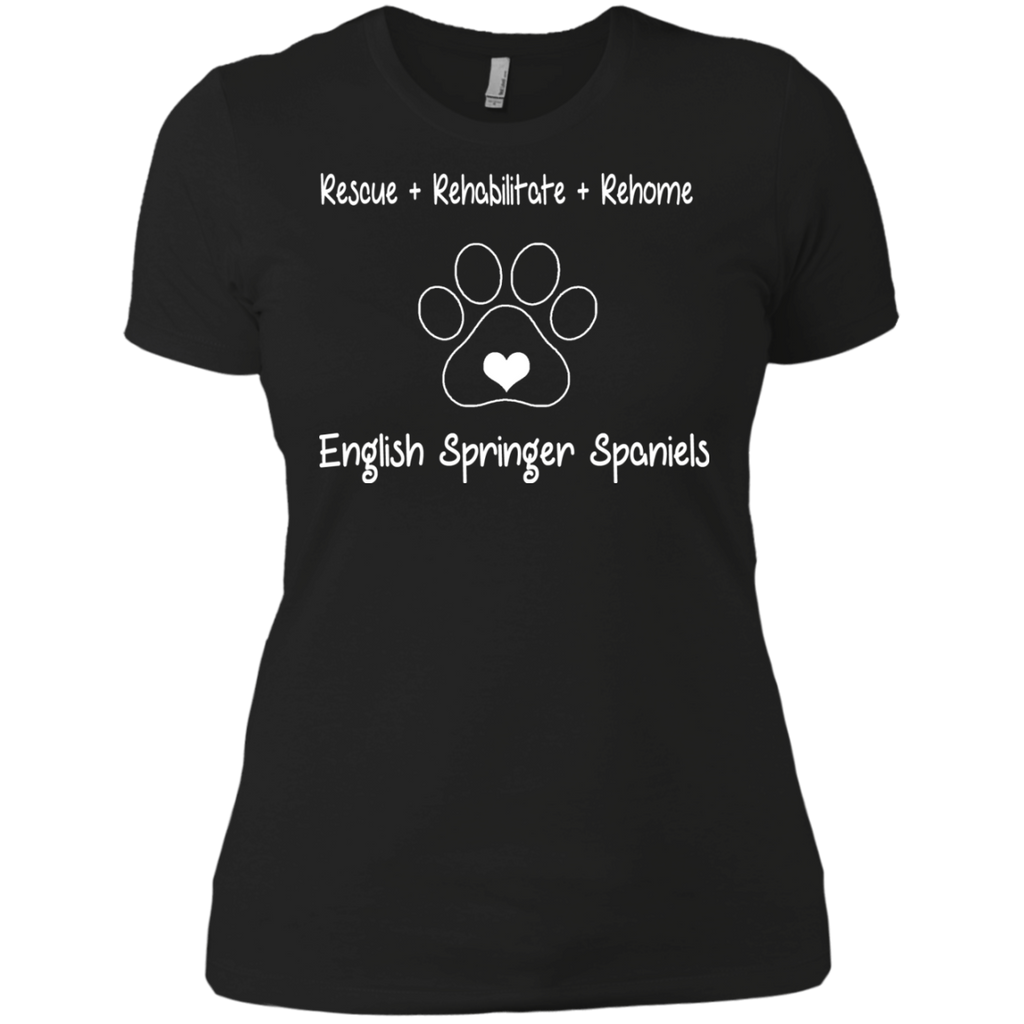 english springer spaniel dog T-Shirt