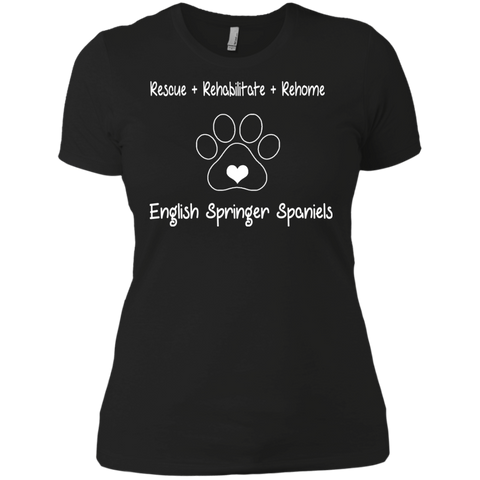 english springer spaniel dog T-Shirt