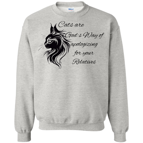 cats are god´s way of ...  T-Shirt