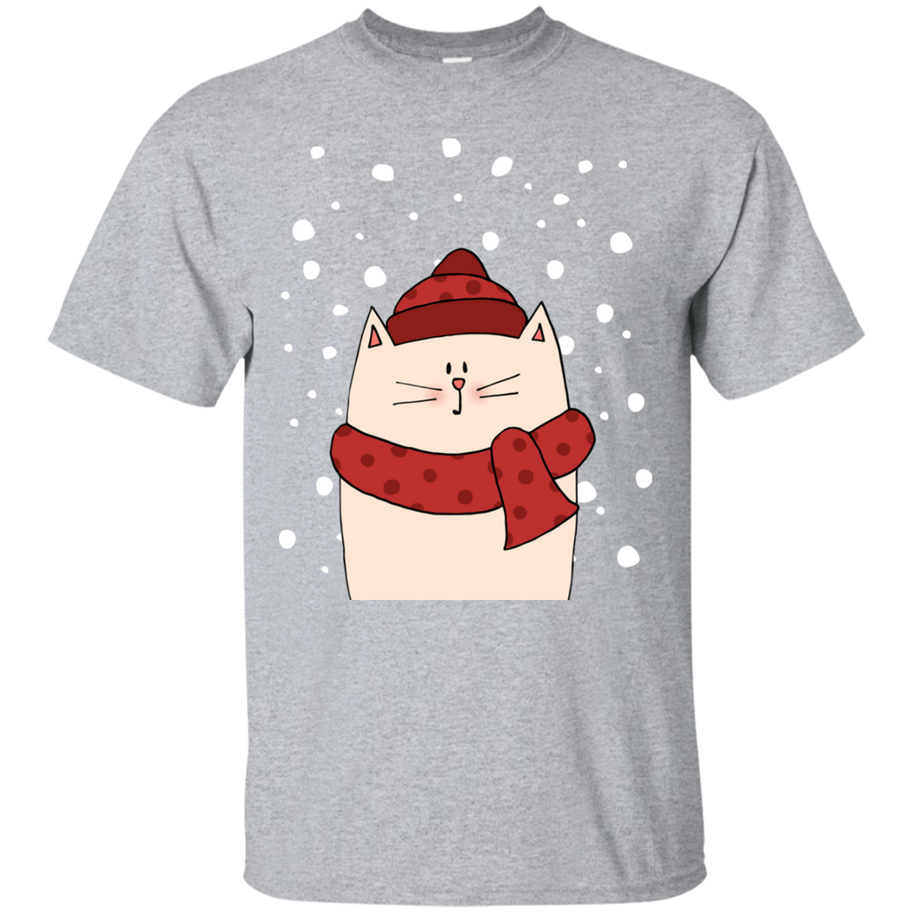cat with scarf sweatshirt T-Shirt