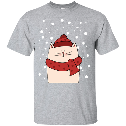 cat with scarf sweatshirt T-Shirt