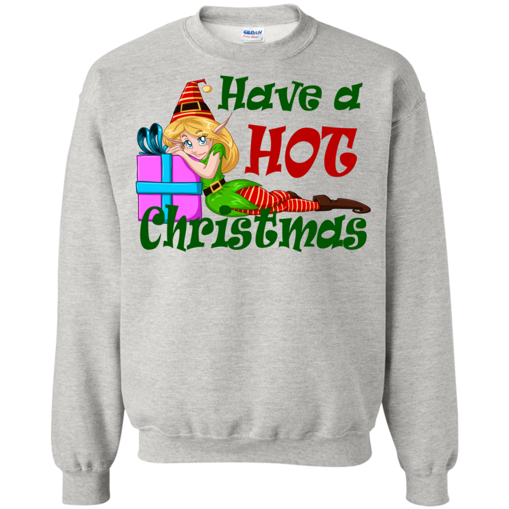 elf girl have a hot christmas  funny T-Shirt